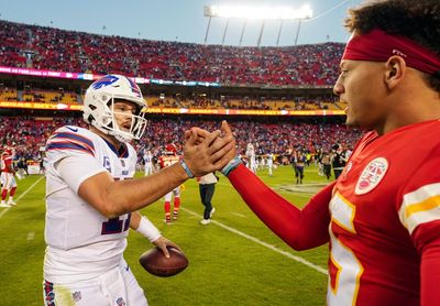 Chiefs QB Patrick Mahomes believes rivalry with Josh Allen isn’t yet Brady-Manning level