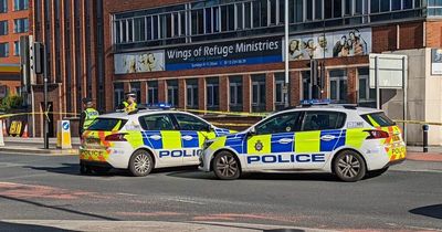 Police lockdown Leeds street and swarm Vintage Cash Cow after shop is sent a grenade in the post