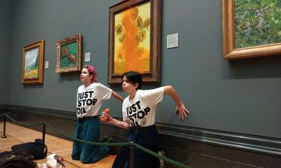 ‘Buckle up’: US backers of Just Stop Oil vow more Van Gogh-style protests