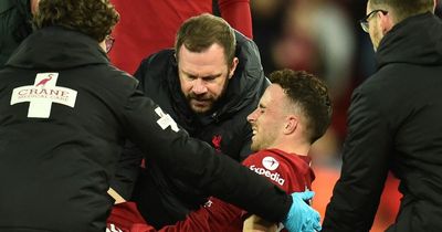 'So sad to see' - Liverpool fans rocked by Diogo Jota injury news as Jurgen Klopp confirms layoff