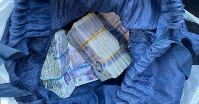 Police stopped a car in Cheetham Hill - they found £50k of 'dirty money' hidden on board