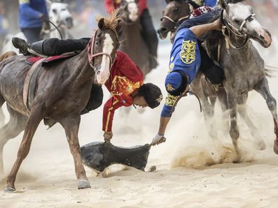 ‘Not about physical strength, but spiritual endurance’: A sense of history at the World Nomad Games