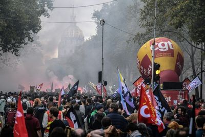 Thousands strike in France for higher wages