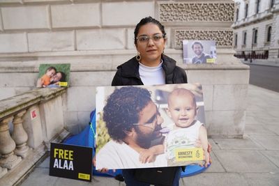Family of British man held in Egypt begin sit-in outside Foreign Office