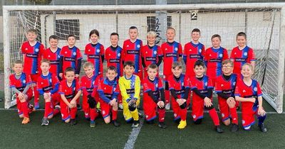 New look for Blantyre Vics youth team as sponsorship deal sees new kit delivered