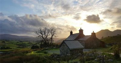 The remote farmhouse for sale with a rare award and two extra cottages