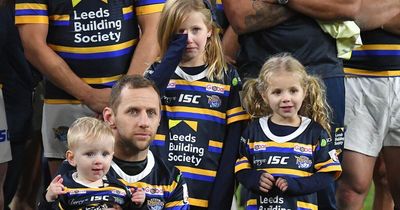 Rob Burrow's daughter tells him 'you will always be in my heart' in emotional speech