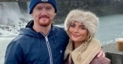 Millie Gibson cosies up to former Corrie co-star Mikey North on Canada trip