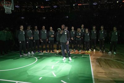 ‘Tonight was a special night,’ said Jaylen Brown of Celtics’ win on Bill Russell tribute