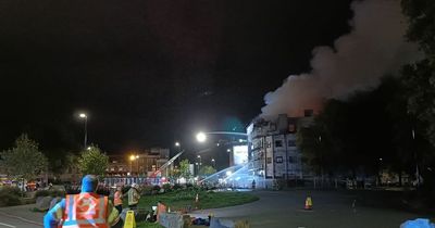 Bristol Grosvenor Hotel fire: roads reopen after derelict hotel blaze