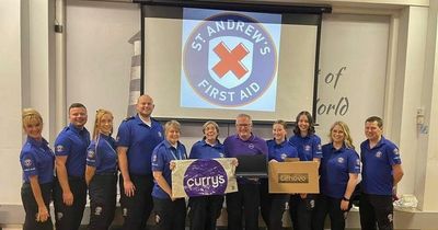 Electrical retail giant gives much needed boost to life-saving Lanarkshire volunteers
