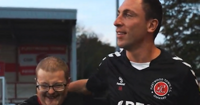 Celtic legend Scott Brown in wholesome moment as he meets Fleetwood Town superfan