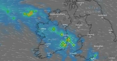 Ireland weather live map shows where and when thunder and lightning will hit amid Met Eireann warnings