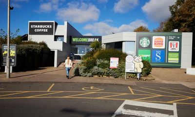 Beach balls and lime green loos: a brief stop at Britain’s worst services