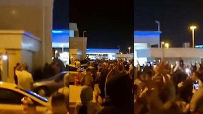 Iran: Supporters gather at Tehran airport as Elnaz Rakabi returns home