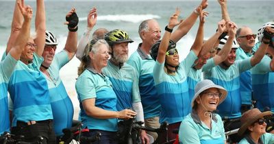 Ride for Compassion cyclists reach Newcastle after 4200 kilometres crossing country for charity