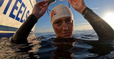 Swimming teacher, 23, becomes the first woman to swim the entire length of Britain