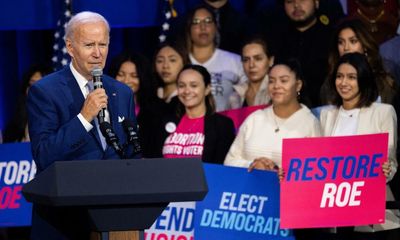 First Thing: Biden vows to codify Roe if Democrats win midterms