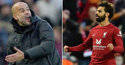 Mohamed Salah's advantage over Pep Guardiola as lip reader works out post-match conversation