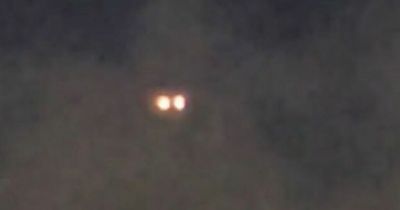 Man shares creepy footage after 'spotting mysterious twin UFOs flying'