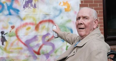 Graffiti art brightens Ayrshire care home as part of year-long learning journey