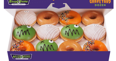 Krispy Kreme launches range of doughnuts for Halloween
