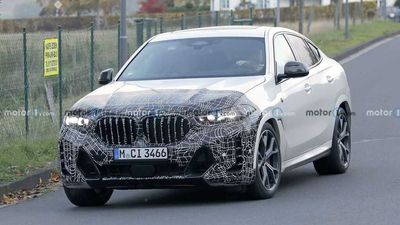 BMW X6 Facelift Spied Showing Slightly Larger Kidney Grilles