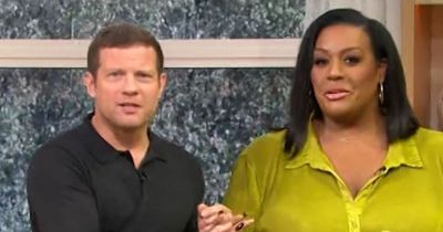 This Morning's Alison Hammond suffers 'awkward' auto cue blunder as Dermot 'Leary steps in