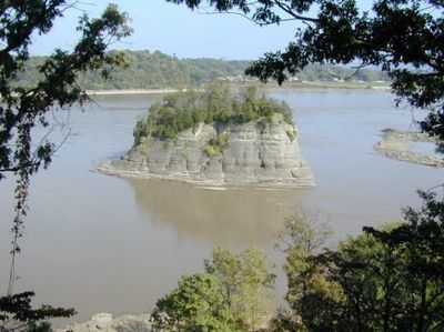 Drought Gives Visitors Rare Chance To Reach Historic Landmark On Foot