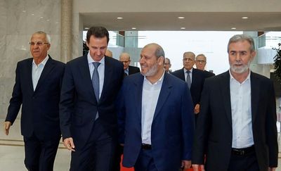 Hamas resumes Syria ties in Damascus visit