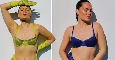 Jessie J stuns as she models Rihanna's Savage X Fenty lingerie in body-confident shoot