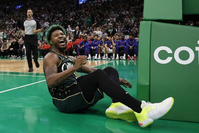 ‘I could’ve cracked (Joel Embiid’s) head open, but I didn’t,’ said Marcus Smart of his altercation with the 76ers star