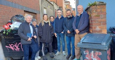 Stranmillis residents 'fed up' with bin covered streets and fireworks