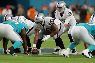Raiders OG Dylan Parham has the highest run block win rate among guards