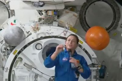 First Native American woman in space awed by Mother Earth