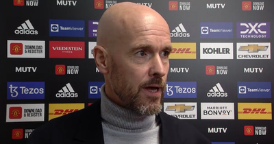 Erik ten Hag explains why Cristiano Ronaldo starts on bench for Manchester United vs Tottenham