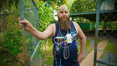 Darwin man Jimmy Rogers survives lightning strike in front yard, the second to be struck in a week