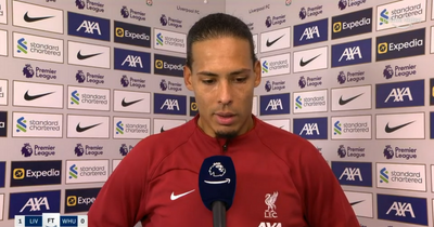 'You can see' - Virgil van Dijk sends Darwin Nunez message after Liverpool goal