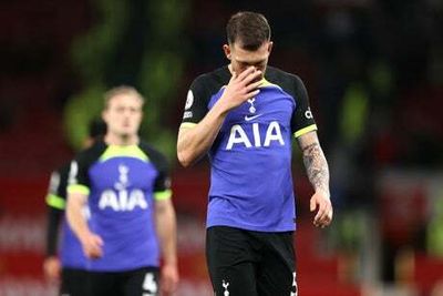 Tottenham suffer familiar problem as Antonio Conte’s side produce brittle display on big stage