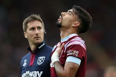 West Ham: Lucas Paqueta calms injury fears as David Moyes says Declan Rice ‘could play for any club’