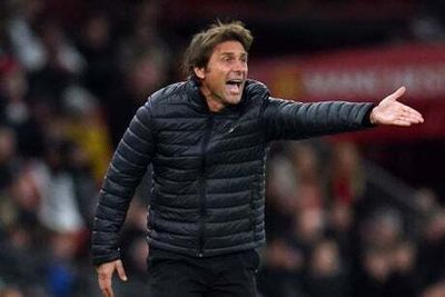 Antonio Conte admits Tottenham and Manchester United are at ‘different levels’ after Old Trafford defeat