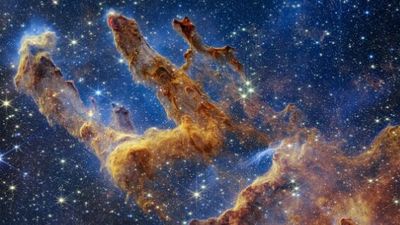 James Webb Space Telescope captures star-filled new images of the Pillars of Creation