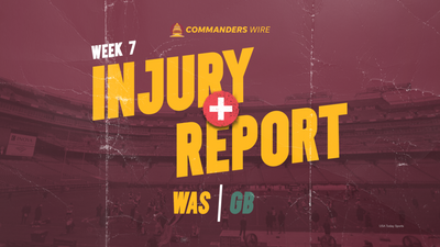 Commanders vs. Packers: First injury report for Week 7