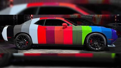 Dodge Challenger Gets $3,700 Multi-Color Wrap For Limited Time