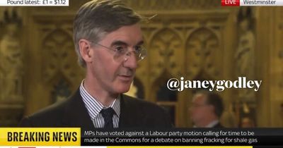 Janey Godley creates hilarious voiceover of Business Secretary Jacob Rees-Mogg