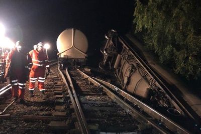 Rail line to be closed for several days after train derailment