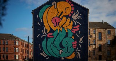 New Govan mural unveiled as Glasgow street art district moves forward