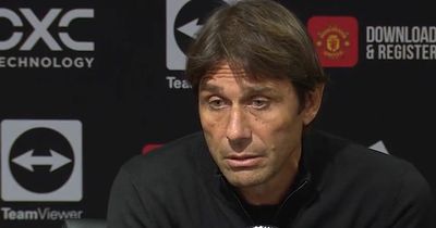 Antonio Conte hits out at "scared" Tottenham after dire display in Man Utd defeat