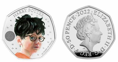 Harry Potter coins launched by Royal Mint to celebrate 25 years since The Philosopher's Stone