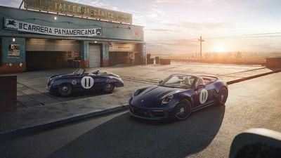 Porsche 911 Panamericana Special Debuts As Tribute To 1952 356 Race Car